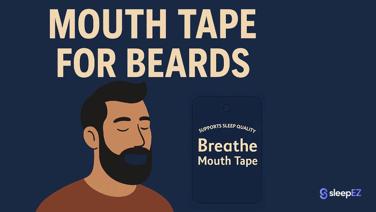 Best Mouth Tape for Beards: A Guide to a Secure, Pain-Free Fit