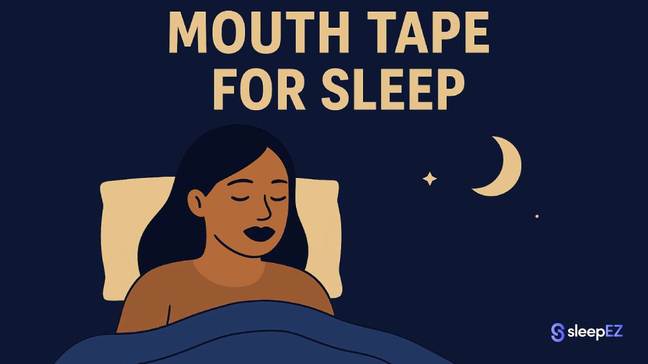 Mouth Tape For Sleep: Stop Snoring & End Dry Mouth