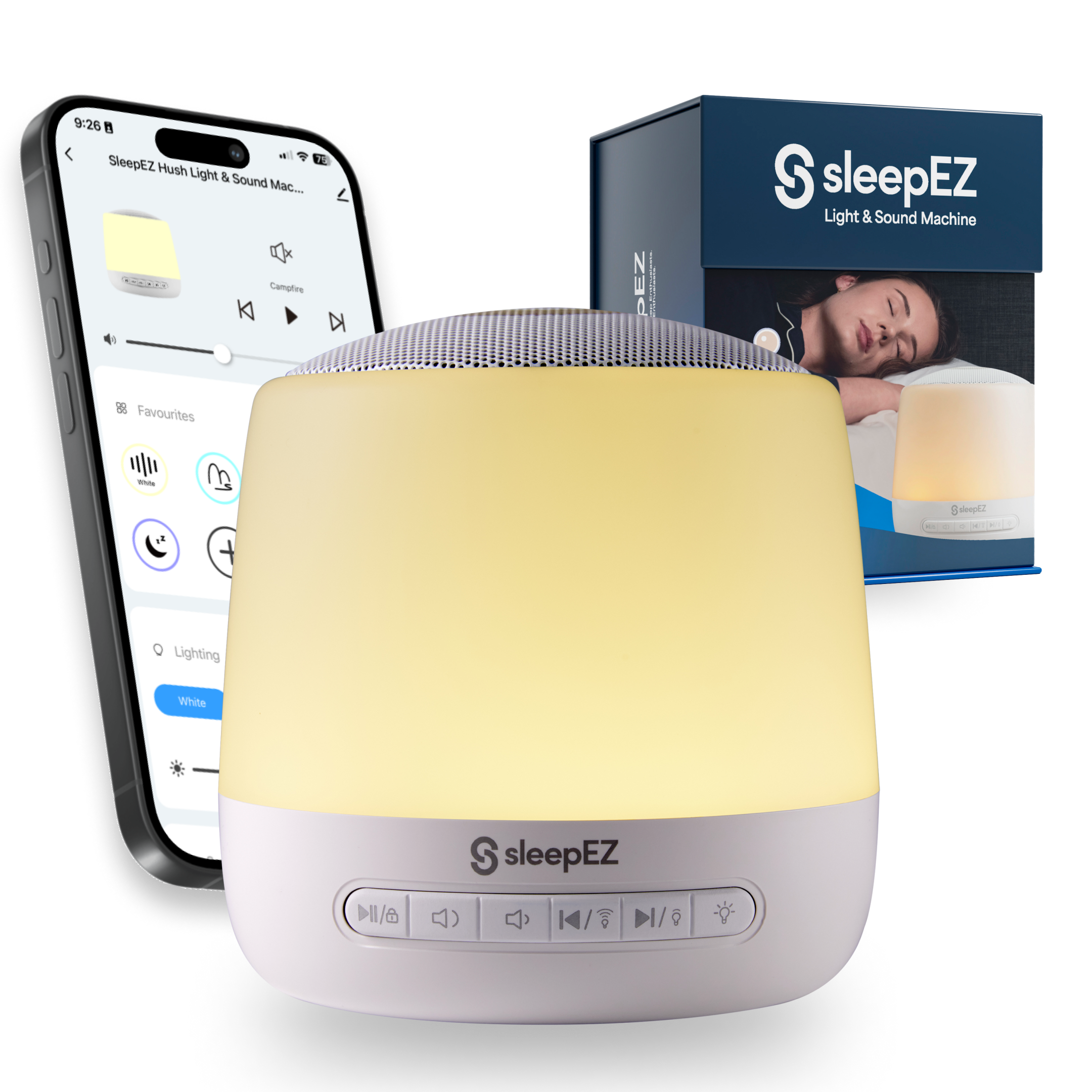 Hush+ Light & Sound Machine