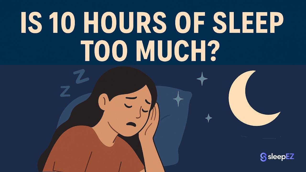 Is 10 Hours of Sleep Too Much? What It Means